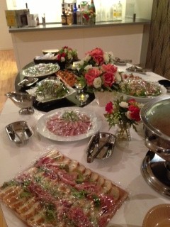 都内某パーティースペースからケータリングをご紹介させて頂きます！ビフォー＆アフターでのケータリングです♪