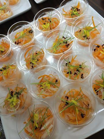 さまざまなお料理のケータリングに挑戦しております！トンキーはお客様のいろいろなご要望にお応えいたします！