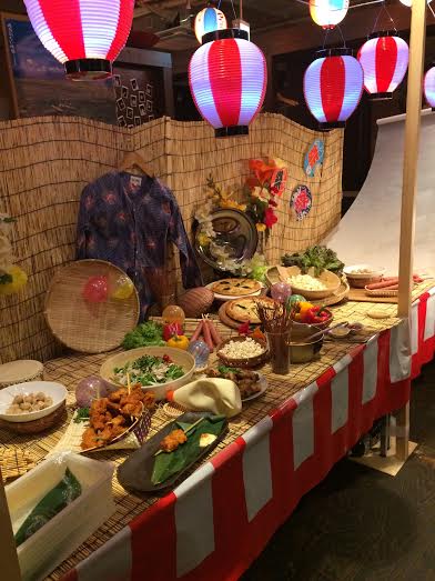 夏祭りケータリング撮影会　装飾、お食事、お飲み物に特にこだわりました！
