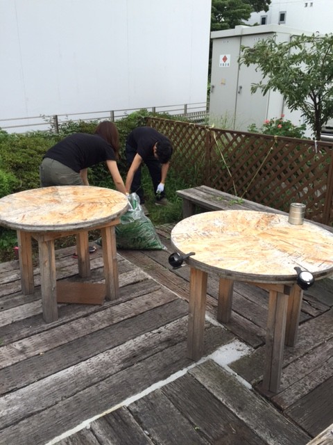 草むしりVS日差し＝最高の喜び〜元町〜