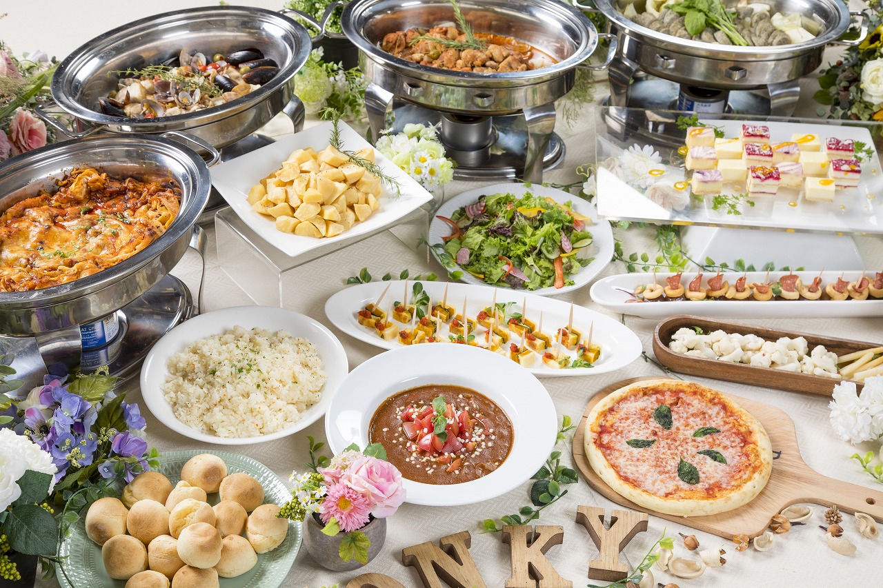 明日から新メニューの巻　ケータリングビュッフェプラン