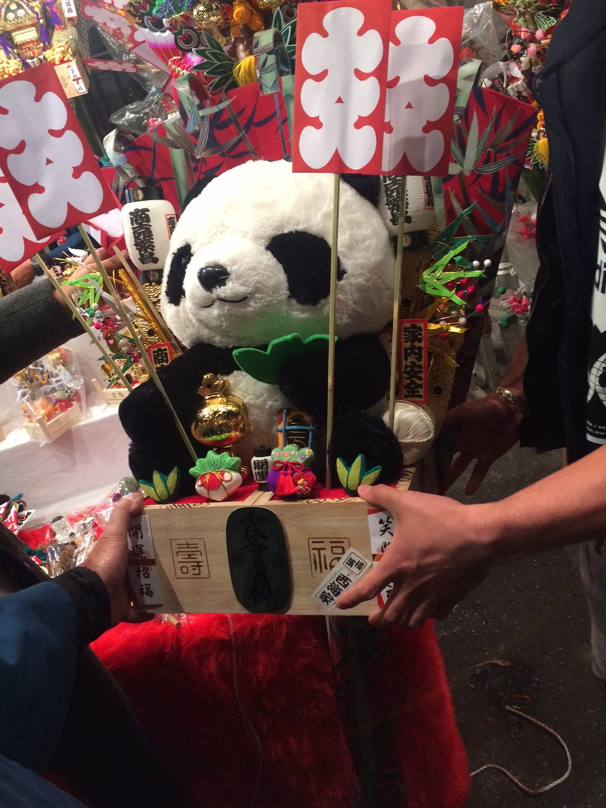 TONKYケータリングの熊手の方向性について