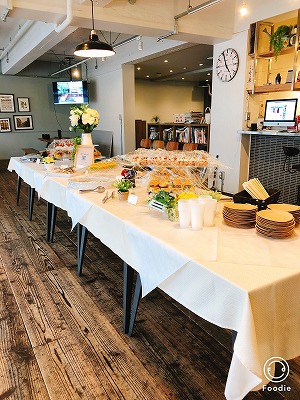 本日のパーティー風景のご紹介