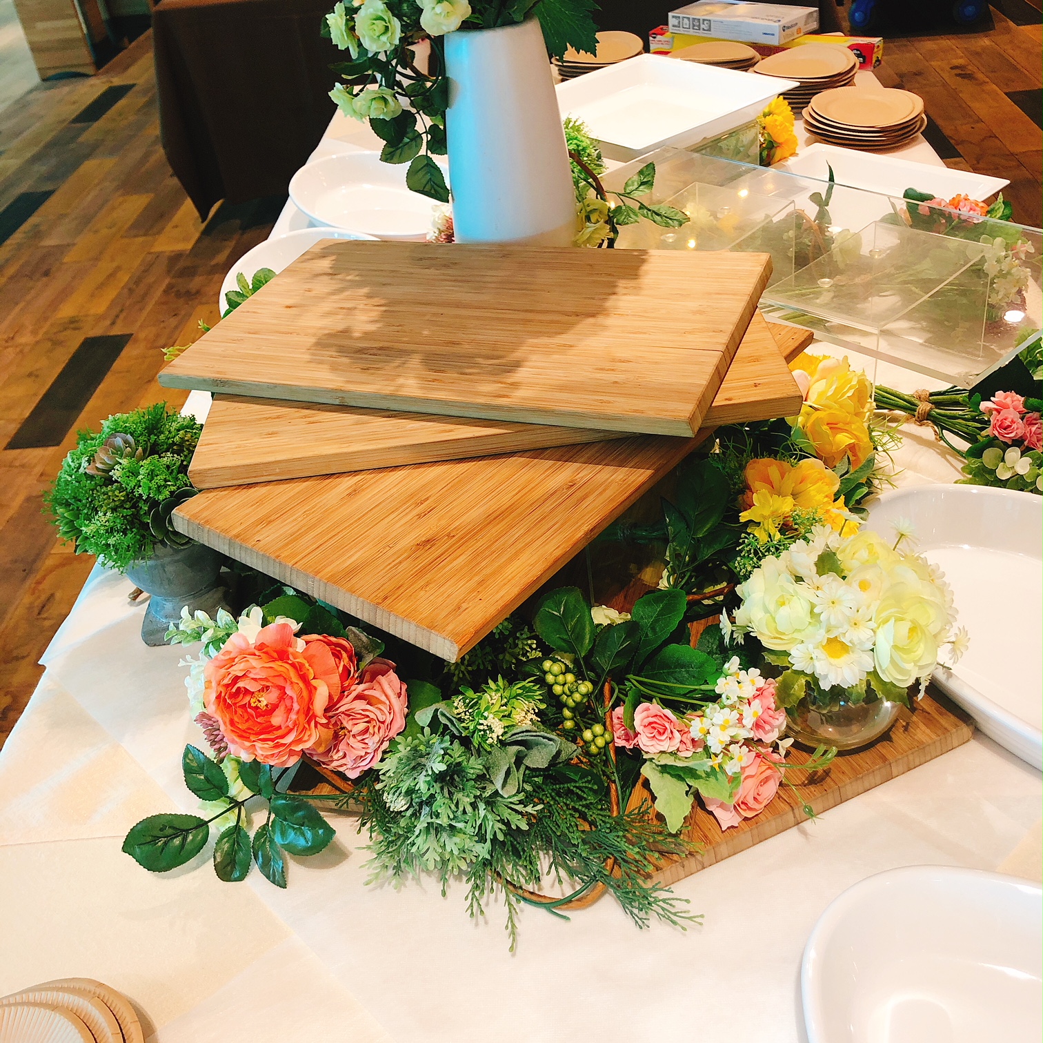 六本木にてセミナー後の懇親会にケータリング♪