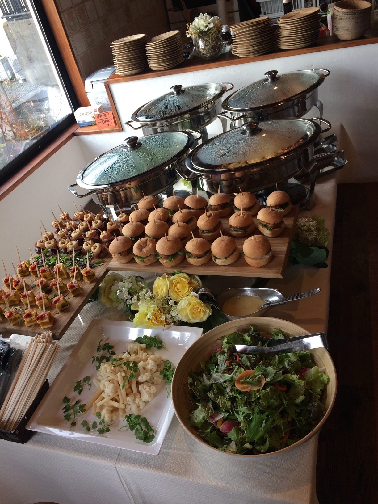 忘年会　ケータリング　～大田区～