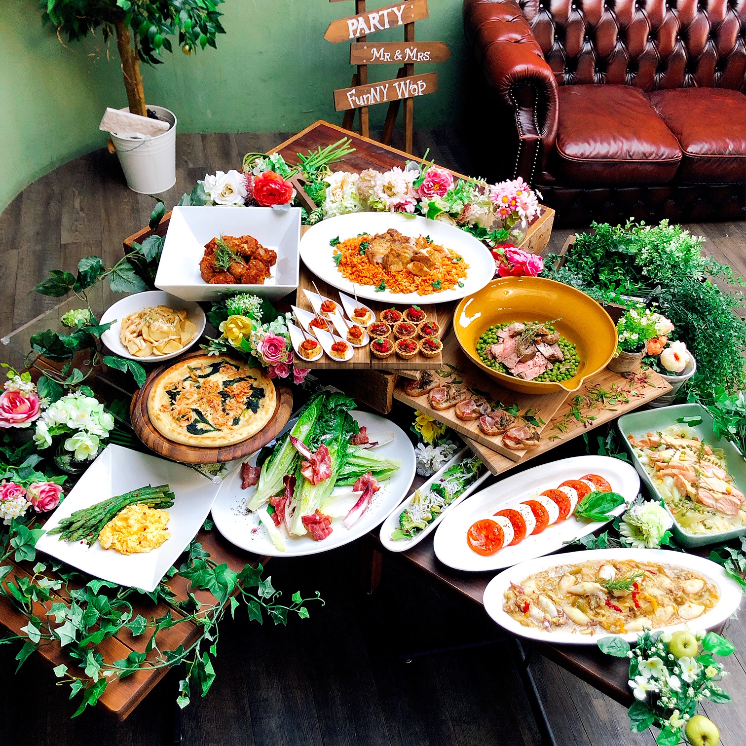 みなとみらいにて春メニューの写真撮影♪