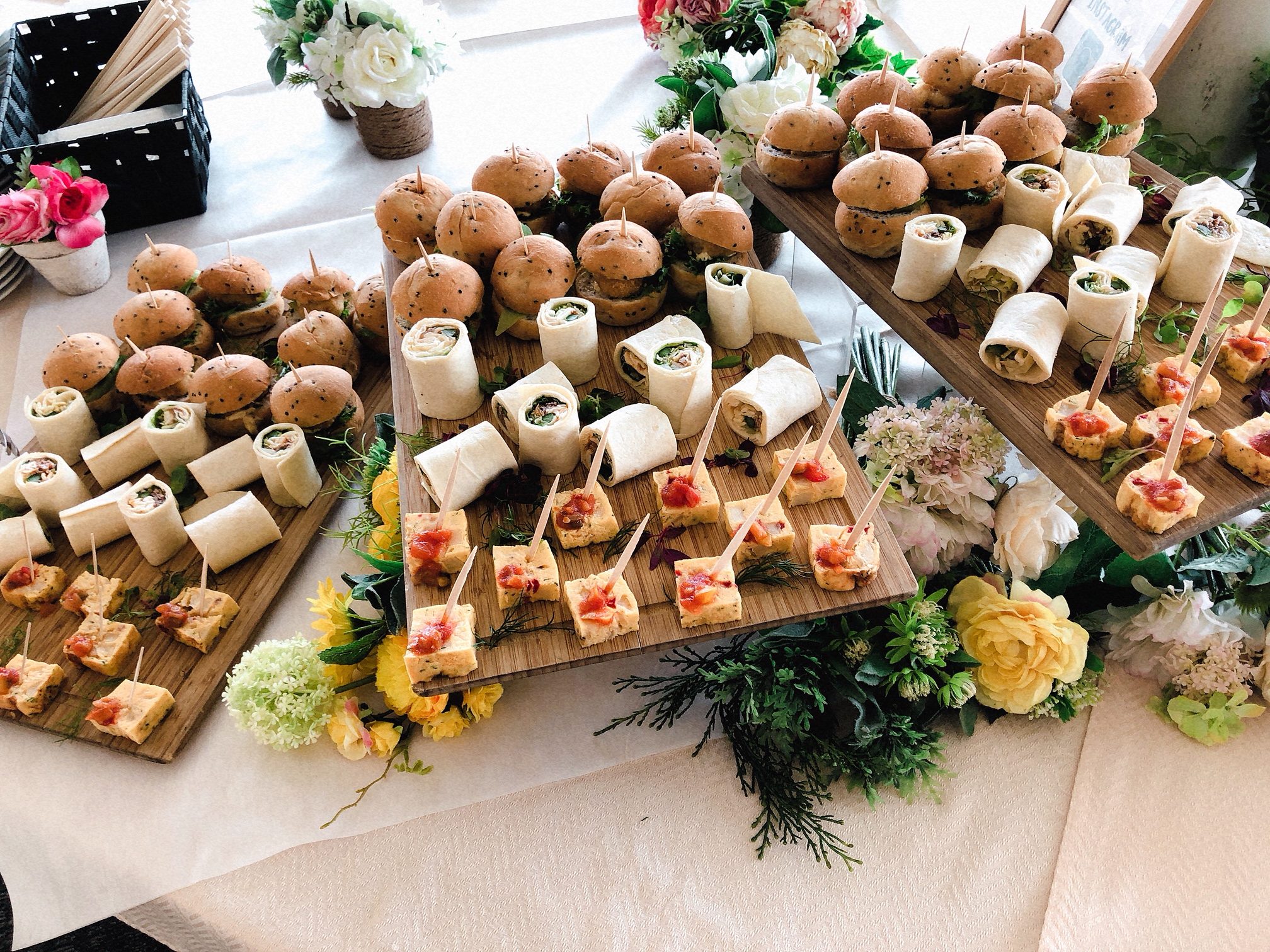 港区にてケータリング～フィンガーフードメニュー～