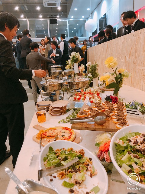 お洒落な空間で300名様のパーティー！！