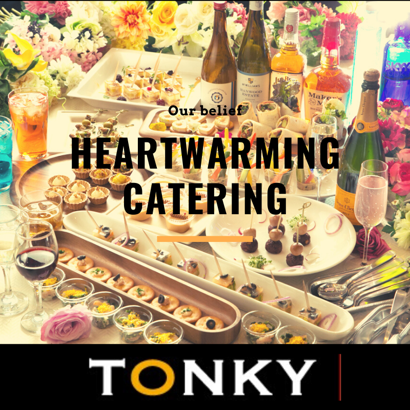 心温まるケータリングを！！